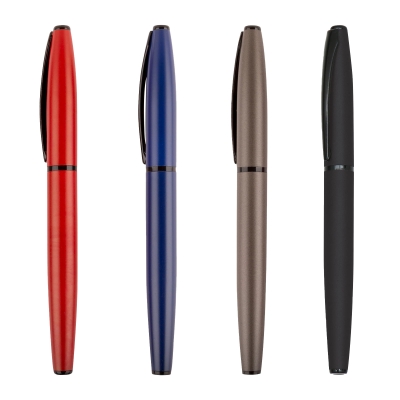 LACİVERT METAL ROLLER KALEM