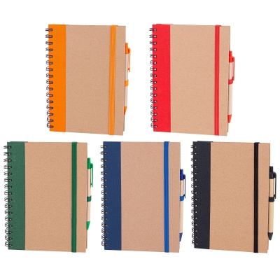 SİYAH SPİRALLİ TARİHSİZ DEFTER (15X21 CM)