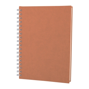 TABA KARELİ SPİRALLİ TARİHSİZ DEFTER (17X24 CM)
