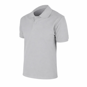 1. KALİTE GRİ L POLO YAKA TİŞÖRT