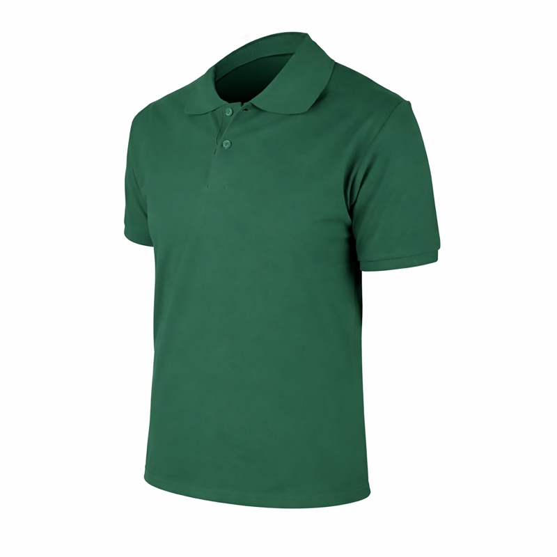 1. KALİTE KOYU YEŞİL M POLO YAKA TİŞÖRT