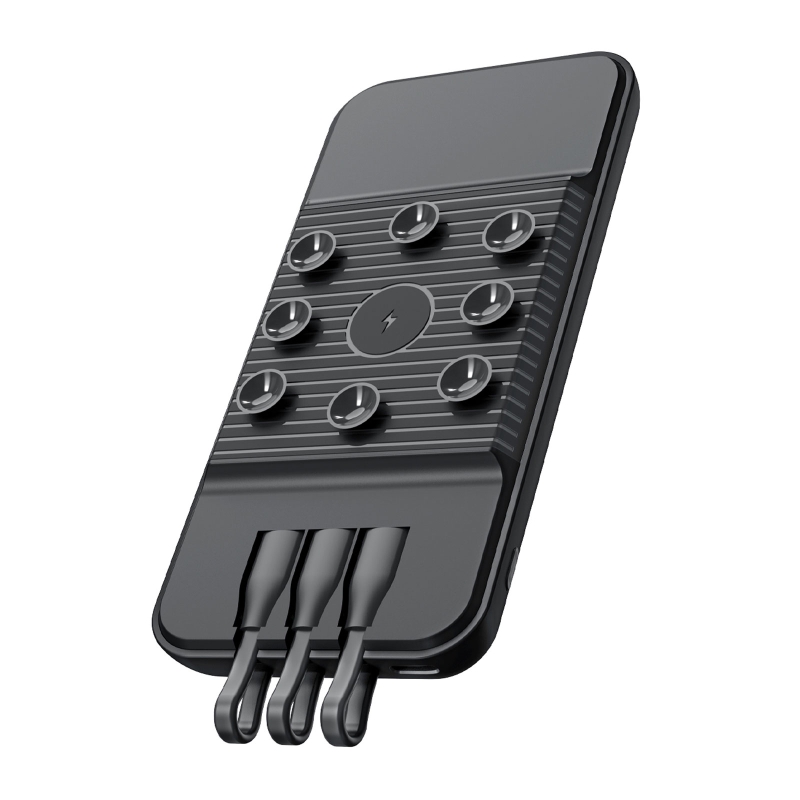 GÜZELYALI 10.000 MAH SİYAH WIRELESS STANDLI POWERBANK