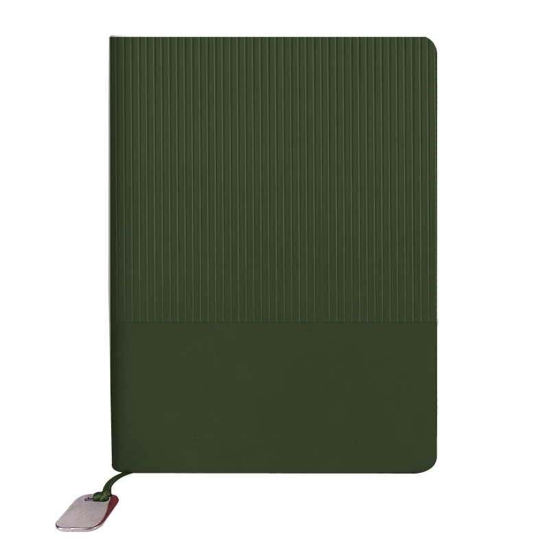 YEŞİL TARİHSİZ DEFTER (15X21 CM)