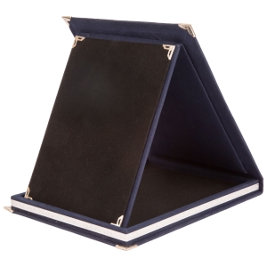 BÜYÜK LACİVERT ALBÜM PLAKET 15X21 CM