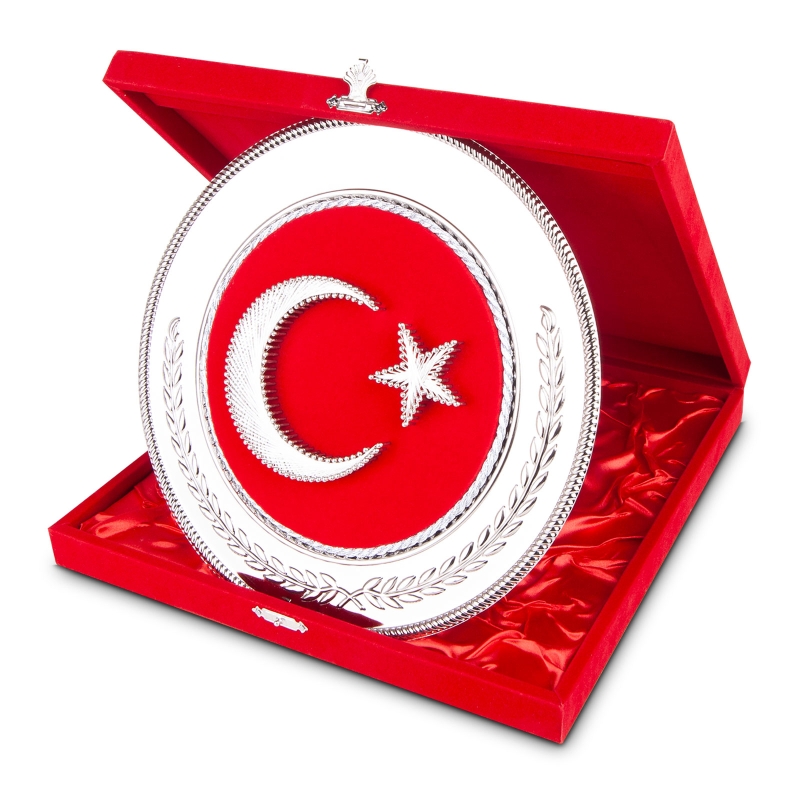 YUVARLAK BAYRAK PLAKET