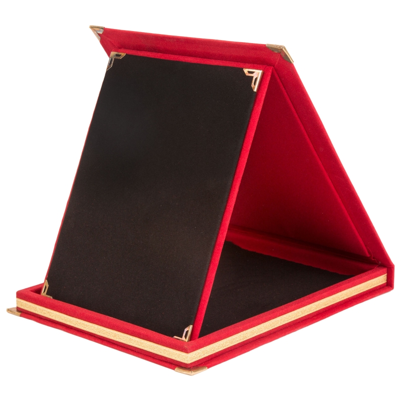 ORTA KIRMIZI ALBÜM PLAKET 12X16 CM