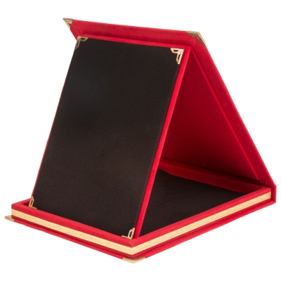 BÜYÜK KIRMIZI ALBÜM PLAKET 15X21 CM