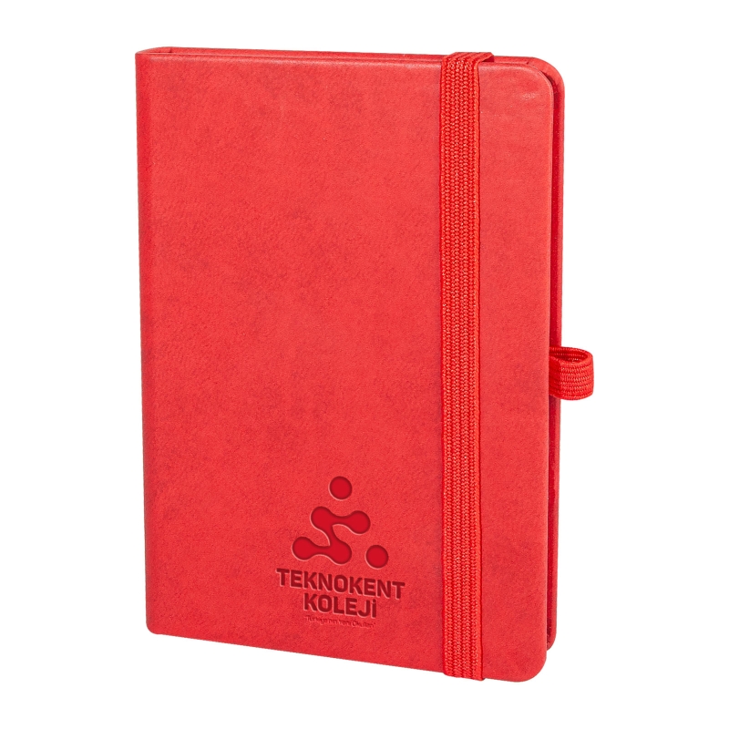 KIRMIZI TARİHSİZ DEFTER (9X14 CM)