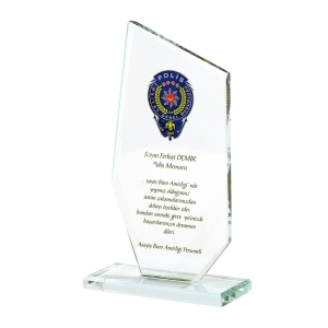 ŞEFFAF KRİSTAL PLAKET