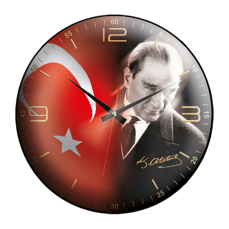 ST185 PLASTİK KASA DUVAR SAATİ (350 MM)