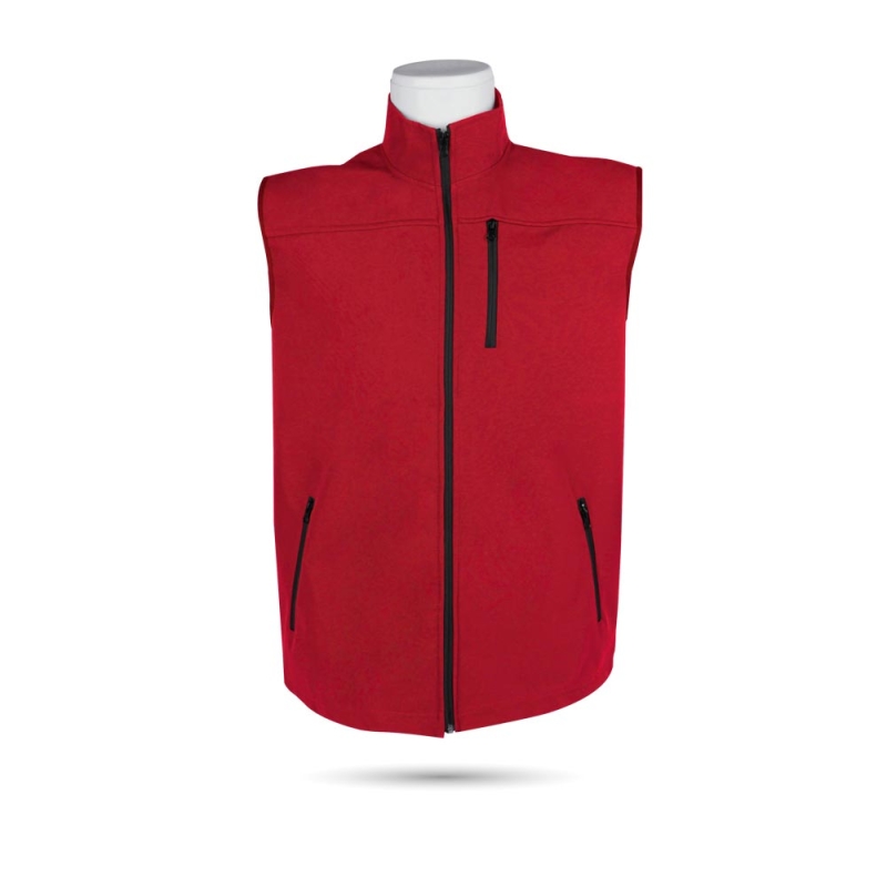 PALANDÖKEN SOFTSHELL KIRMIZI 3XL YELEK
